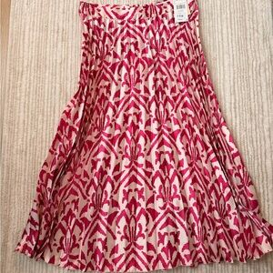 Mango- Pink Patterned Women's Skirt